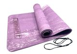 Килимок для йоги та фітнеса EasyFit PER Premium Mat 8 мм Фіолетовий 1146 фото