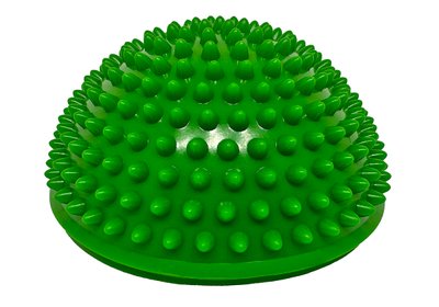 Півсфера масажна кіндербол EasyFit 16 см м'яка зелена 1476 фото