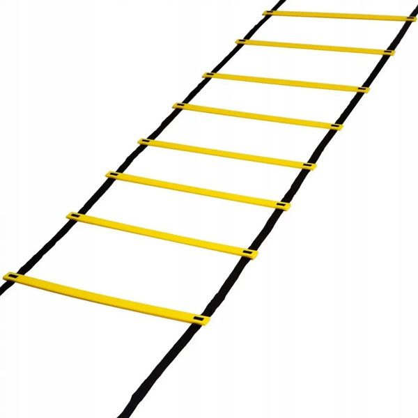 Координаційні сходи для тренування швидкості Power System PS-4087 Agility Speed Ladder Black/Yellow 1411784017 фото