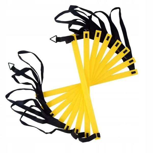 Координаційні сходи для тренування швидкості Power System PS-4087 Agility Speed Ladder Black/Yellow 1411784017 фото