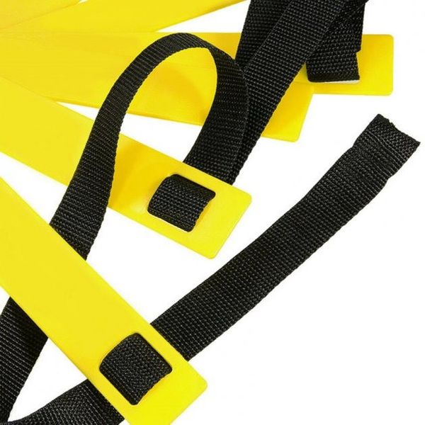 Координаційні сходи для тренування швидкості Power System PS-4087 Agility Speed Ladder Black/Yellow 1411784017 фото