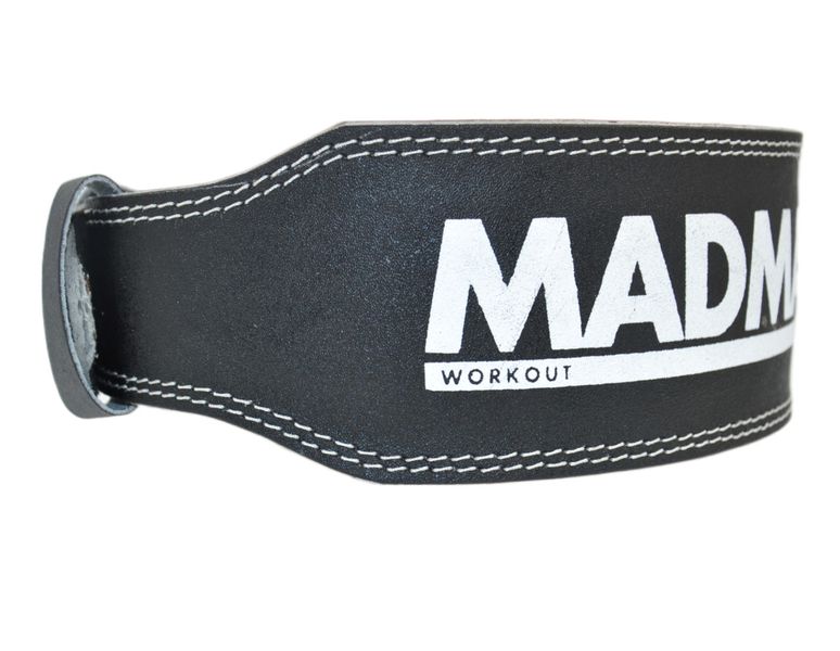 Пояс для важкої атлетики MadMax MFB-244 Sandwich шкіряний Black M 1925919635 фото