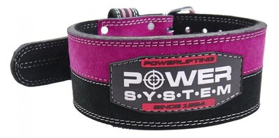 Пояс для важкої атлетики Power System PS-3850 Strong Femme Black/Pink S 2166044532 фото