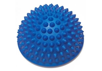 Півсфера масажна кіндербол EasyFit 15 см жорстка синя 1548 фото