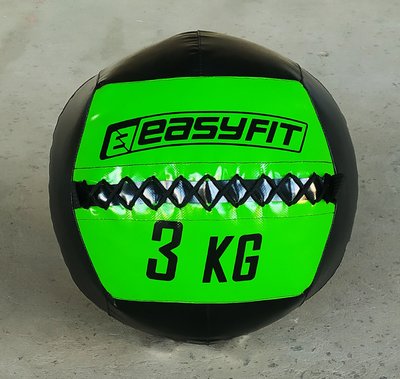 Медичний м'яч EasyFit Wall Ball (медбол, волболл) 3 кг 1269 фото
