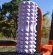 Масажний ролик (роллер) U-POWEX EVA foam roller (33x14см.) Type 2 Purple 1969725216 фото 4