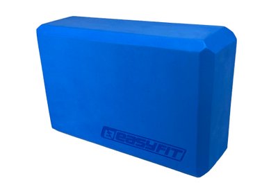 Блок для йоги EasyFit EVA Синій 1052 фото