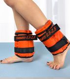 Обтяжувачі для ніг та рук EasyFit набірні чорно-помаранчеві 0,5-2,5 кг (пара) 1295 фото