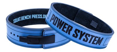 Пояс для важкої атлетики Power System PS-3810 Full Power Blue M 2166044990 фото