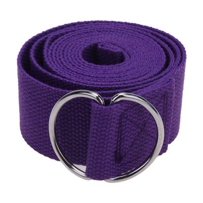 Ремінь для йоги EasyFit Фіолетовий 1066 фото