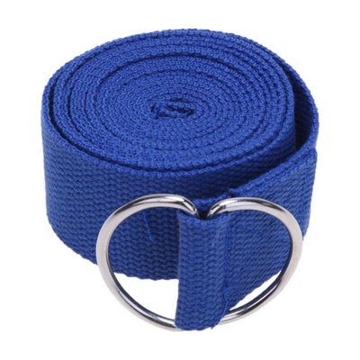Ремінь для йоги EasyFit Синій 1065 фото