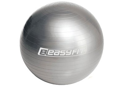 М'яч для фітнеса EasyFit 75 см сірий 1460 фото
