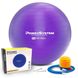 М'яч для фітнесу (фітбол) Power System PS-4013 Ø75 cm PRO Gymball Purple 1413481142 фото 1