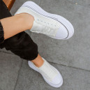 Кеди Simplemove Platform Leather White