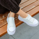 Кеди Simplemove Platform Leather White