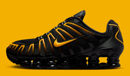 This Nike Shox TL Is Perfect For Steelers Fans